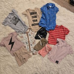 Blue Kids Shirt with Fun Print